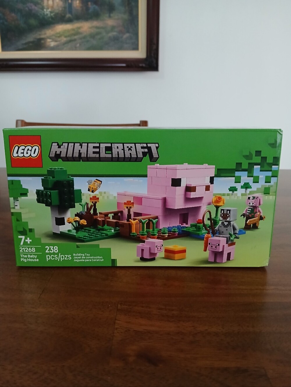 Lego Minecraft The Baby Pig House Building Set Ages 7+  238 PCS NWT